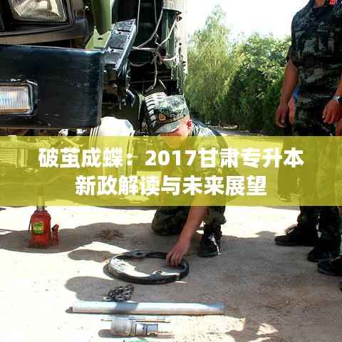 破茧成蝶:2017甘肃专升本新政解读与未来展望