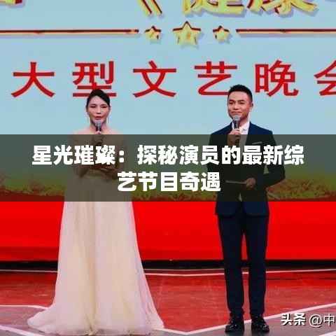 星光璀璨:探秘演员的最新综艺节目奇遇