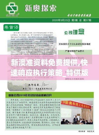 新澳准资料免费提供,快速响应执行策略_特供版5.682