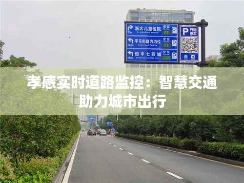 孝感实时道路监控:智慧交通助力城市出行